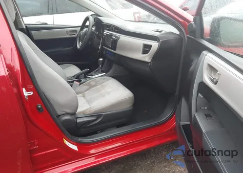 2015 Toyota Corolla Le из США, поврежденный, VIN 2T1BURHE4FC323709